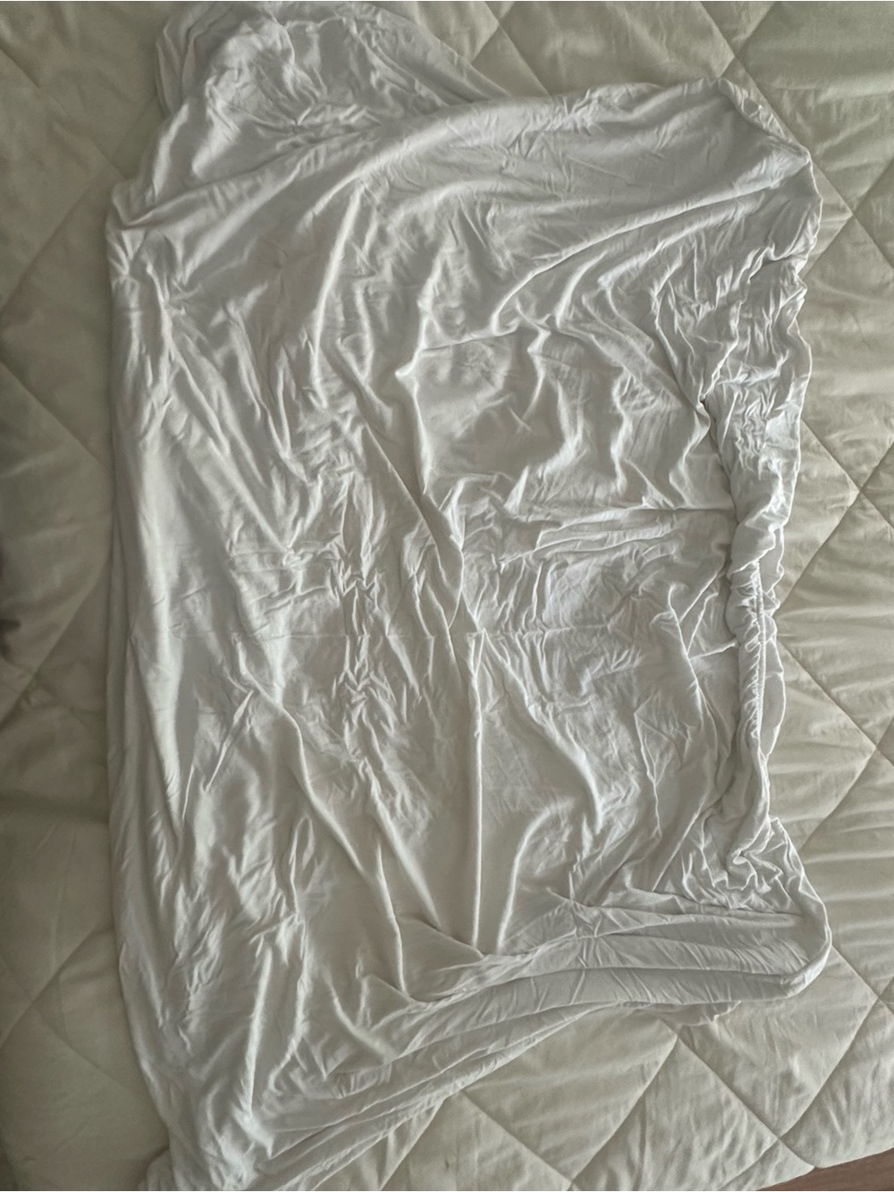 White Kyte Baby Crib sheet